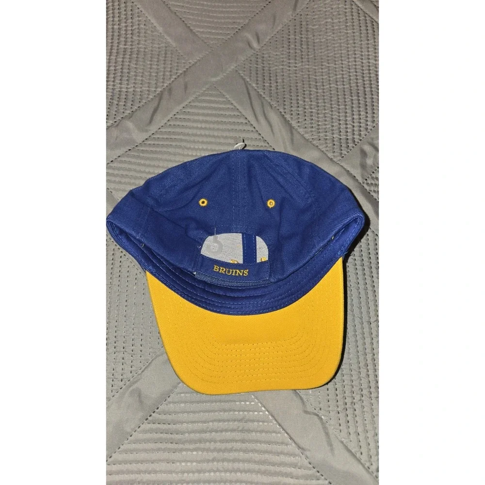 UCLA Bruins Hat‎ Blue Gold Script Embroidered Adjustable Collegiate Cap